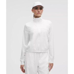 Court Rival Tennis Track Jacket - White/White